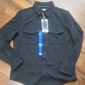 Wrangler Flannel Knit Button-Up Shirt- NWT, size L